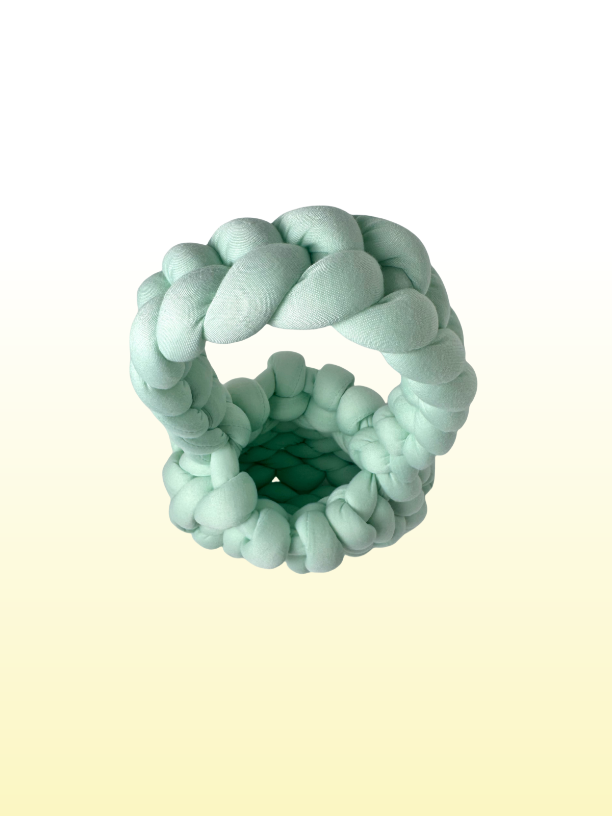 Mini Chunky Knit Bag - Mint